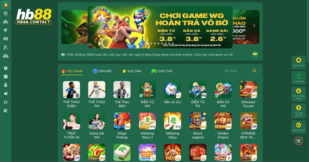 HB88 - Cá Cược Thể Thao, Casino Online Đỉnh Cao 2026 30 Game bài và slot game